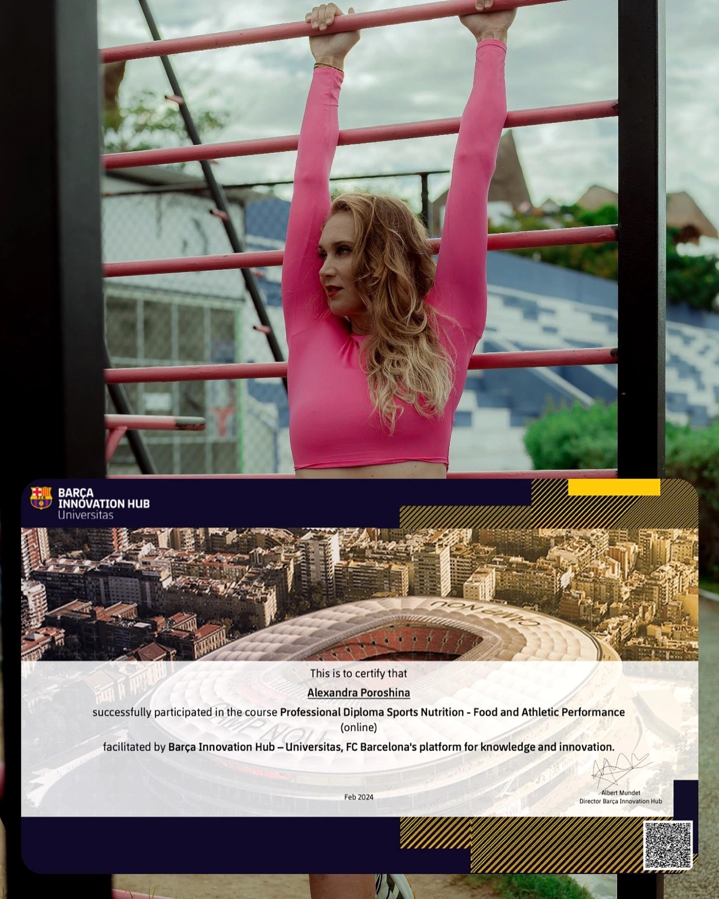 Barça Innovation Hub — Food and Athletic Performance