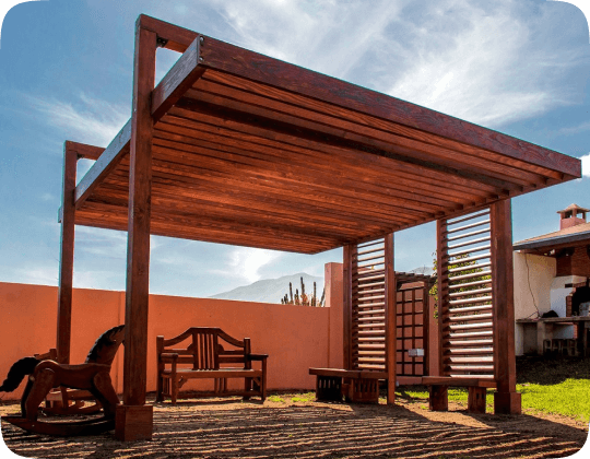 Беседка Б-4 из дерева