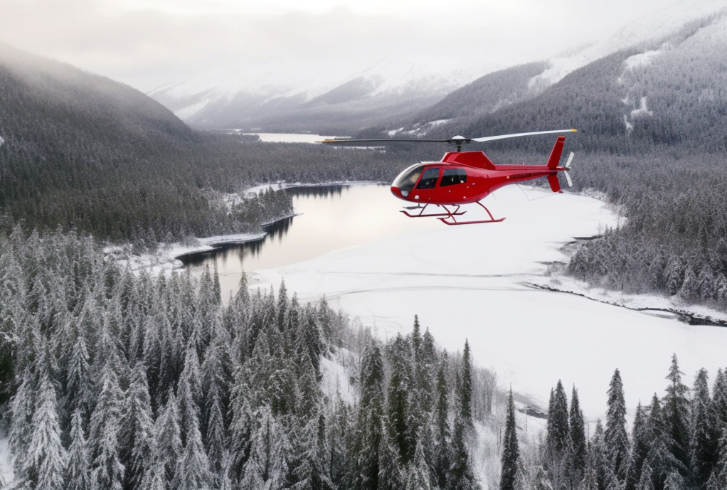 Обзорные полеты и аренда вертолета в Горном Алтае
