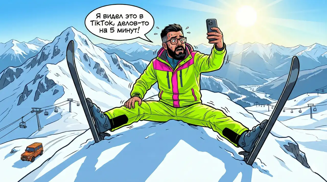 Зачем вам инструктор в Красной Поляне