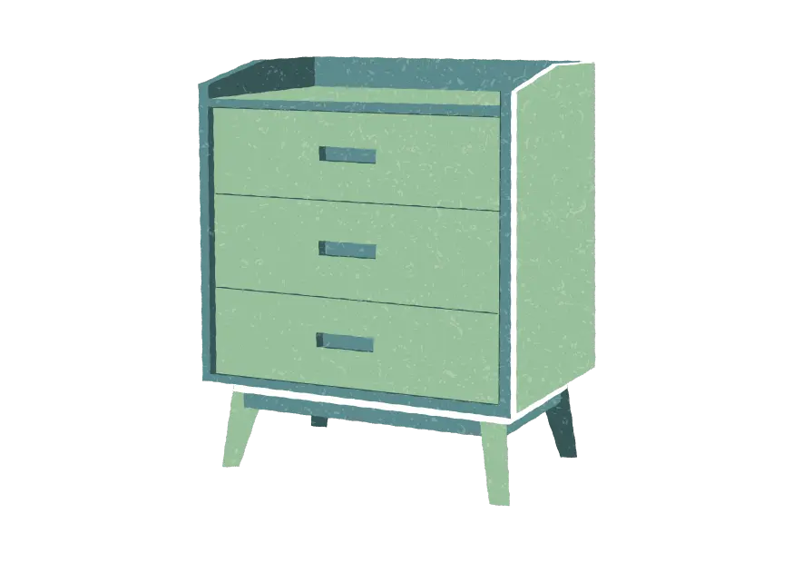 chest of drawers