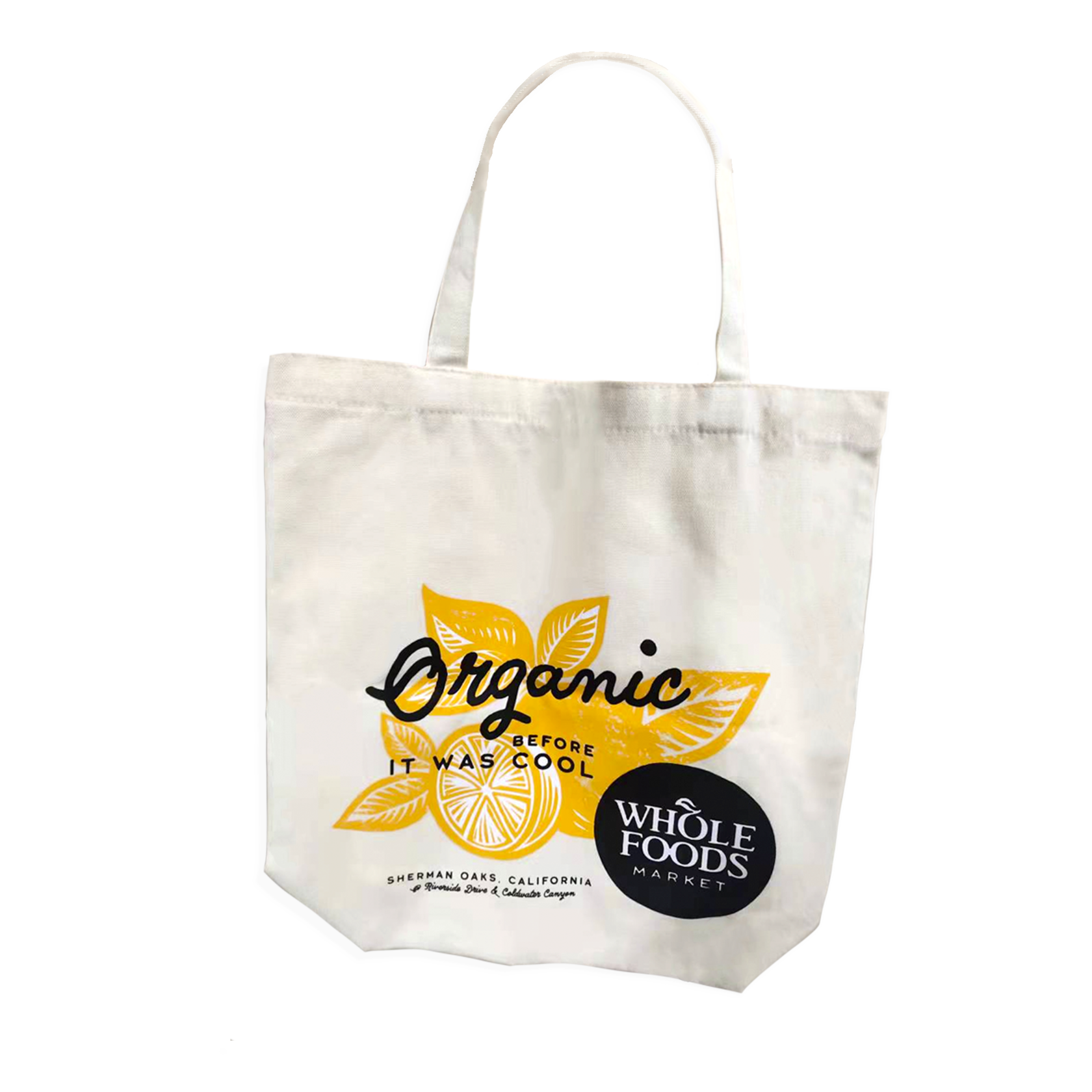Whole Foods tote bag white