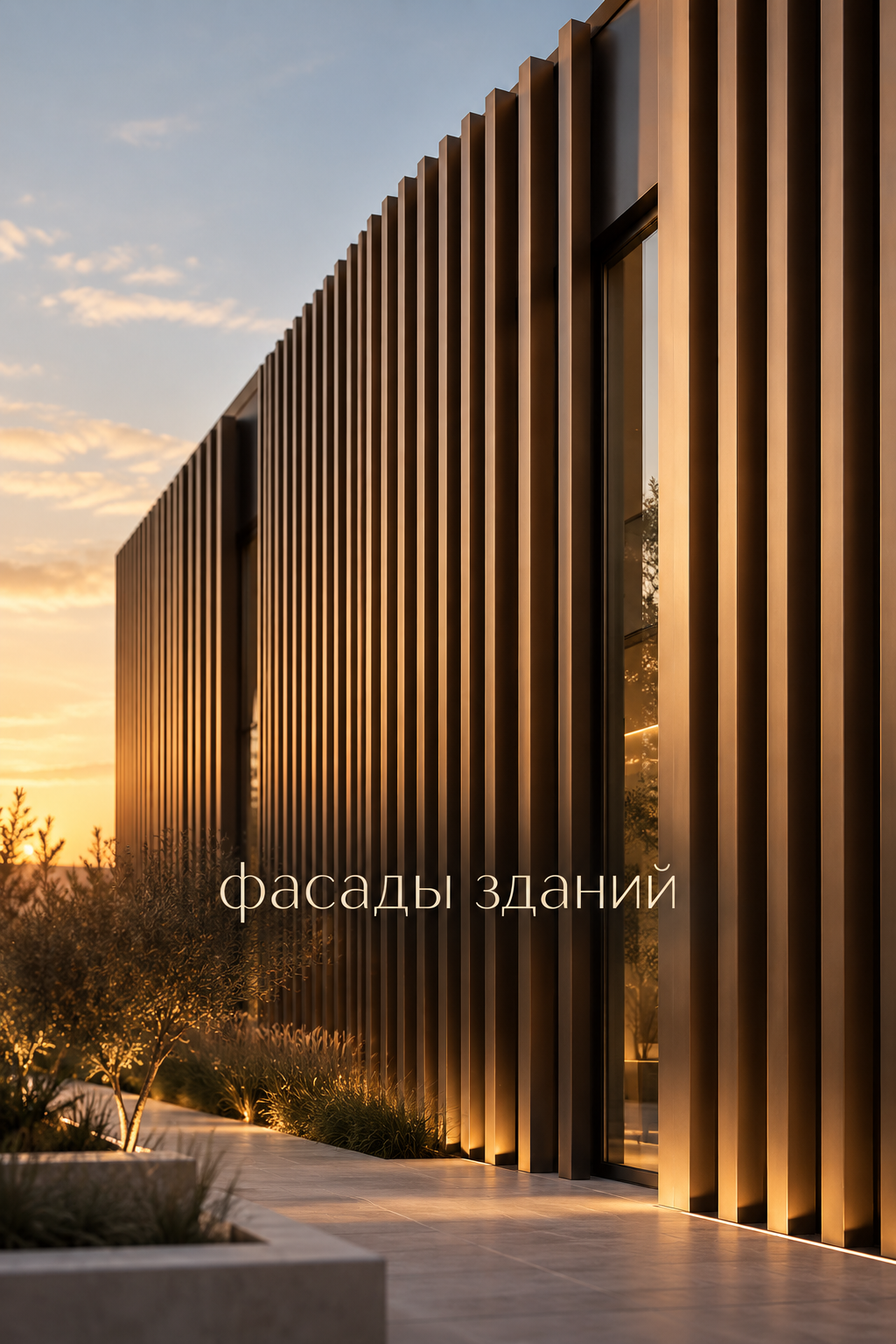 реечный фасад