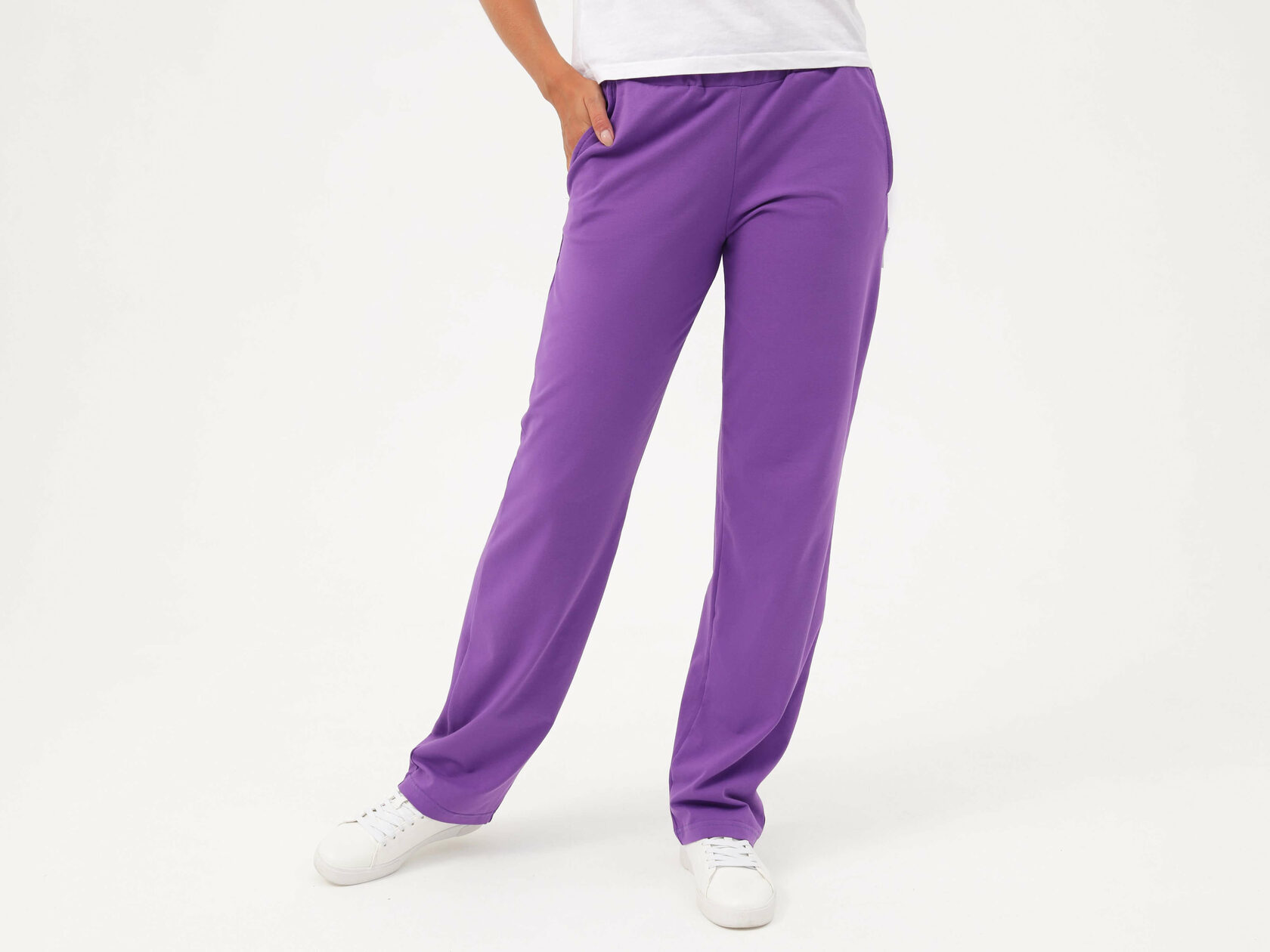 Azimuth брюки фиолетовые женские