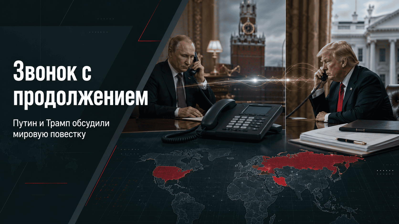 Телефонный разговор Владимира Путина и Дональда Трампа в июне 2026 года