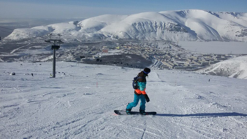 Кировск горнолыжный курорт вудъявр