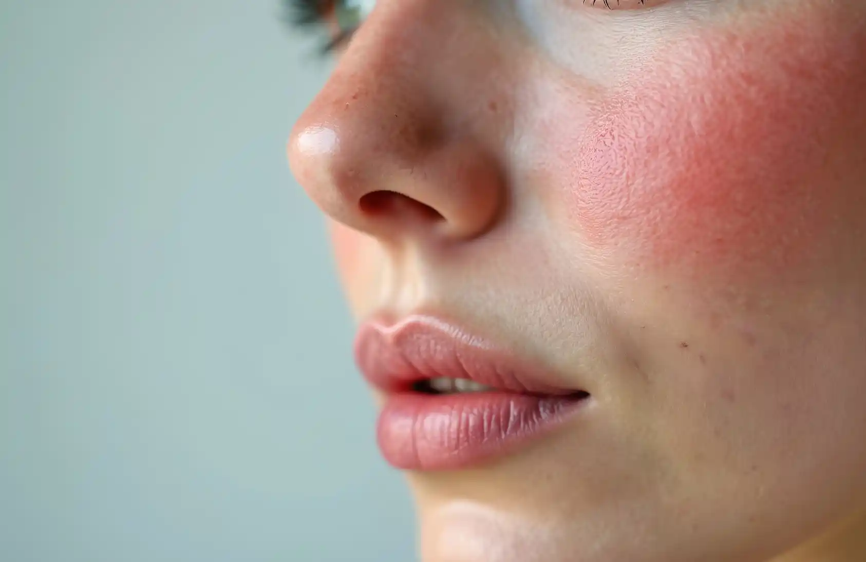 Неровный тон кожи