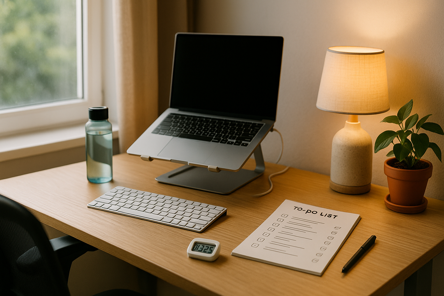 Режим дня при работе из дома без стресса