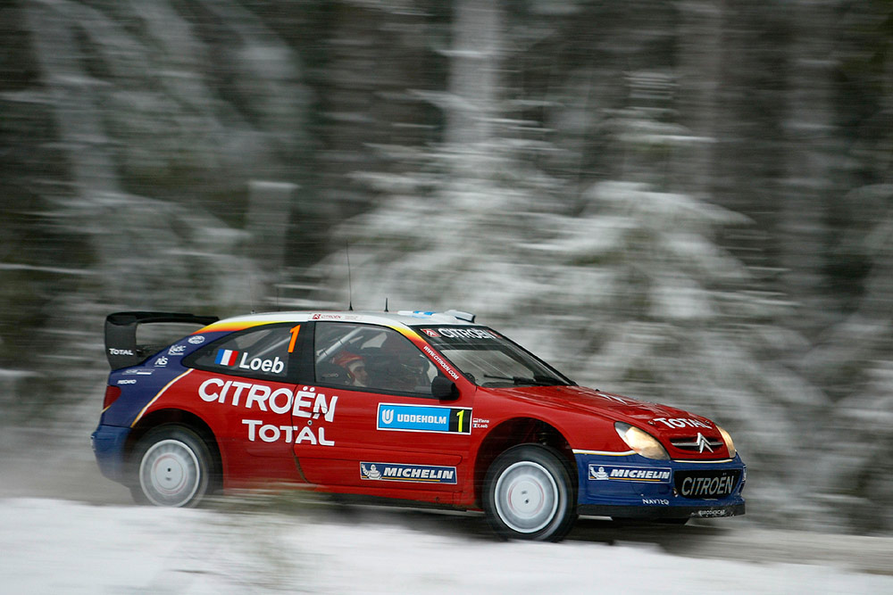 Себастьен Лёб и Даниэль Элена, Citroën Xsara WRC (974 DAM 78), ралли Швеция 2005