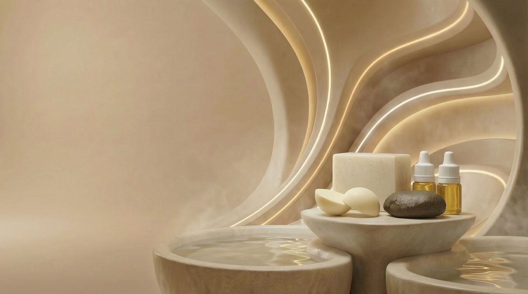 Sauna Set Background