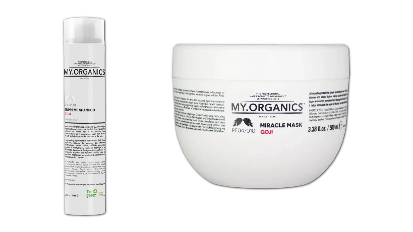 Домашний уход MY.ORGANICS для поддержания результата процедуры