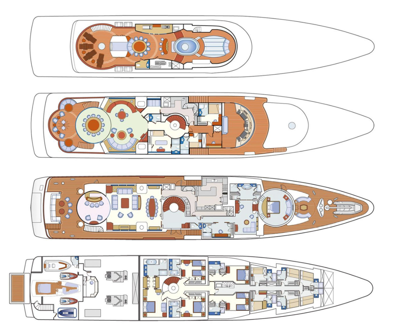 st david yacht layout