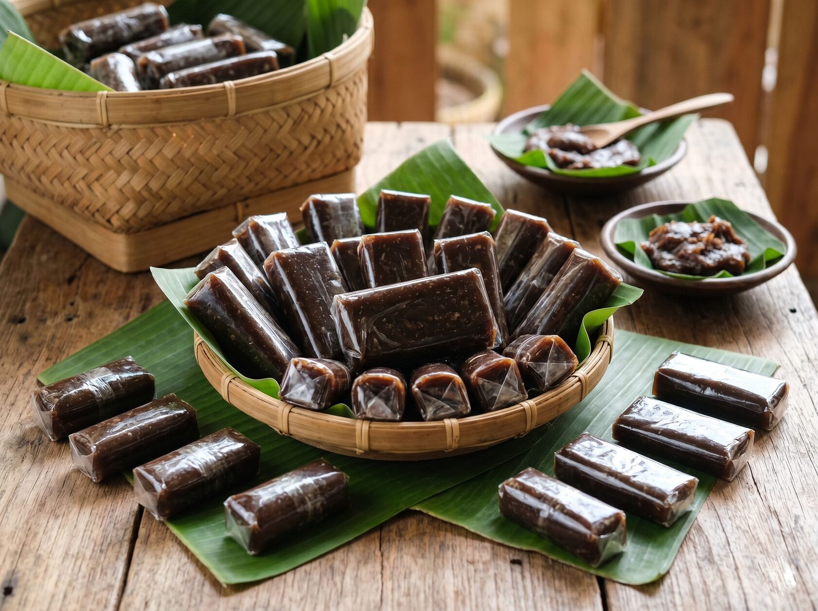 Dodol Betawi dikemas sebagai oleh oleh khas Depok