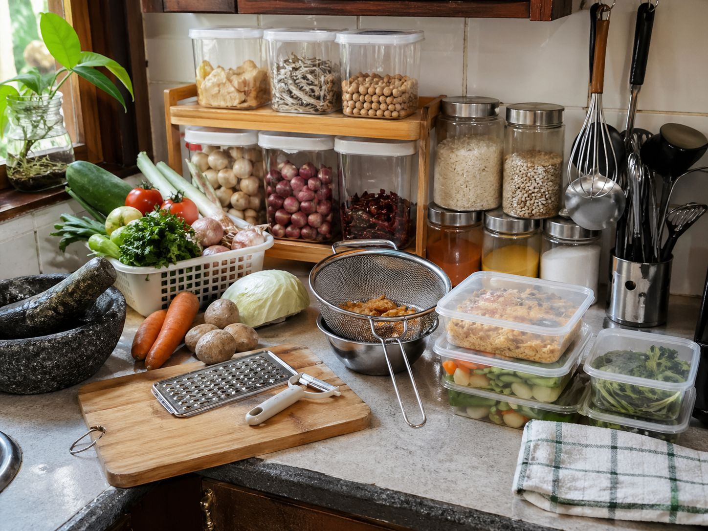 perlengkapan dapur sederhana yang bikin hemat belanja