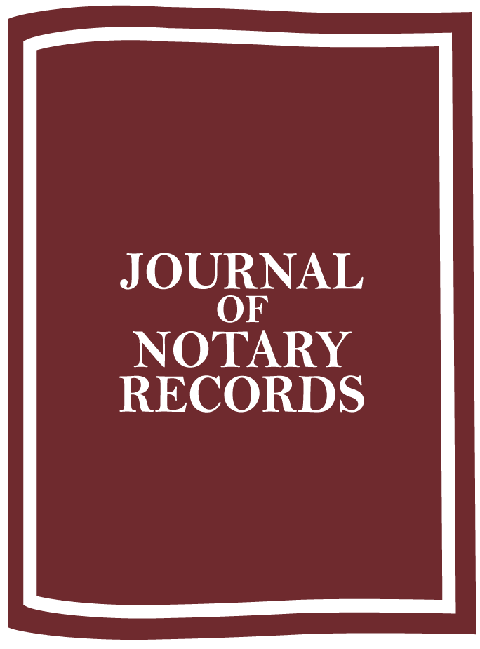 Notary Public Record Book Notary Public Record Book