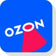 Логотип Ozon. Программа RichLink для интеграторов