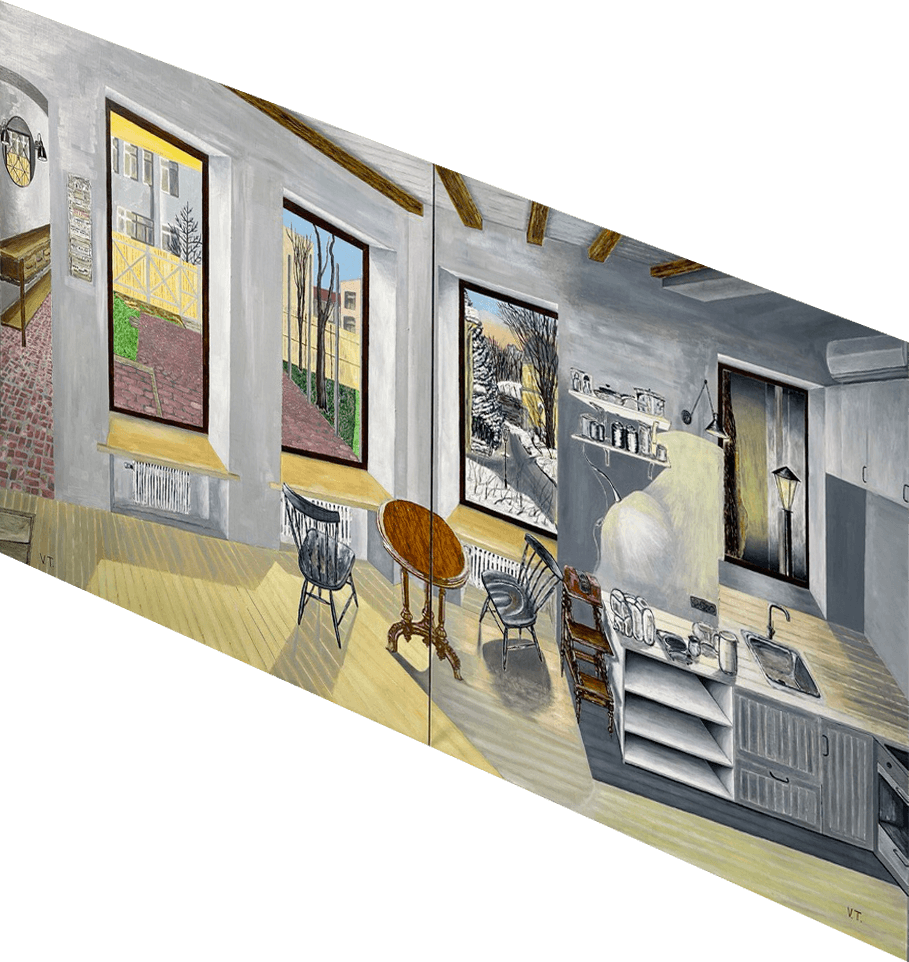 Картина Владимира Михайловича Толкачева "Мой мир"