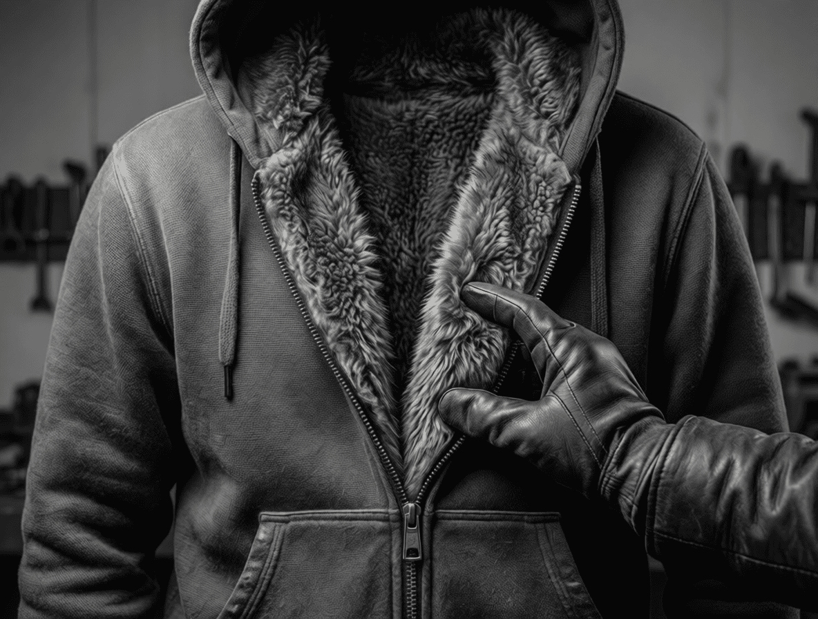 Худи мужские больших размеров с капюшоном