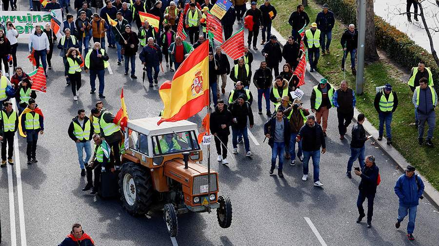 протесты фермеров Испания энергокризис 2026