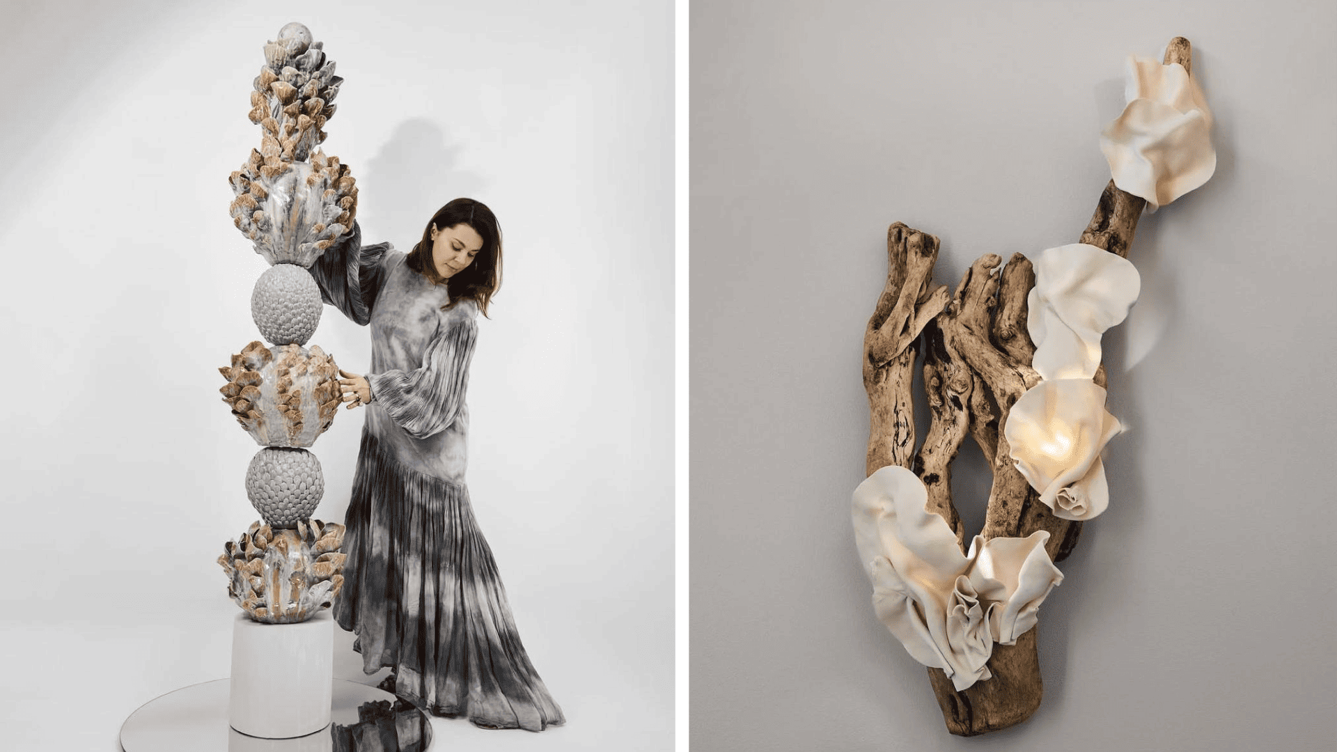 София Венцислицкая, Salon de 4 ceramics, выставка в Москве, куда сходить в Москве, керамика, скульптура, керамическая скульптура, декор для дома, керамическое зеркало,