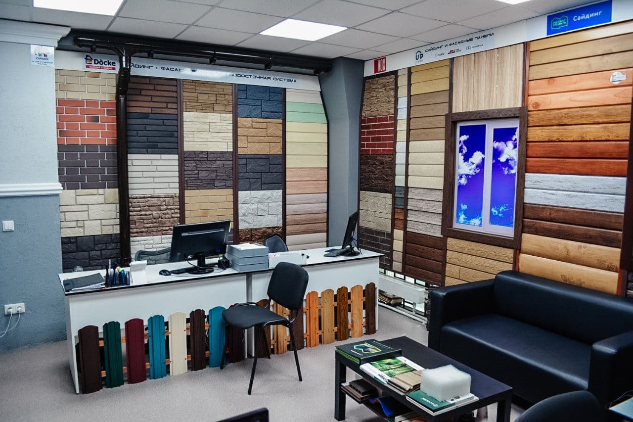 Металлический дом в Новороссийске отделка