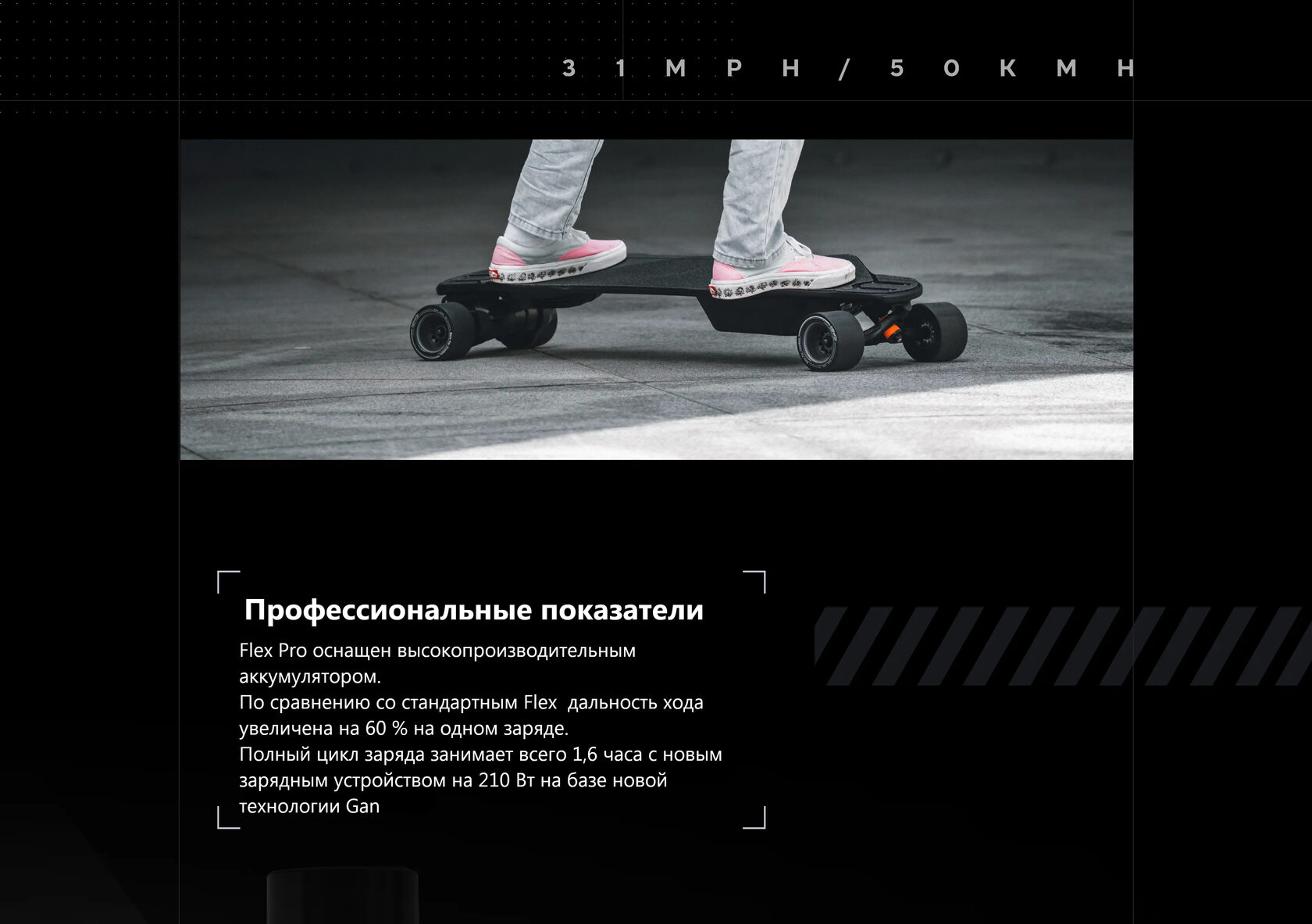 Электроскейтборд Flex Pro от производителя Exway