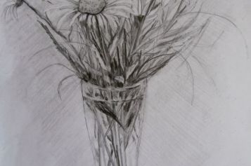 Мастер-класс: как нарисовать цветы в букете