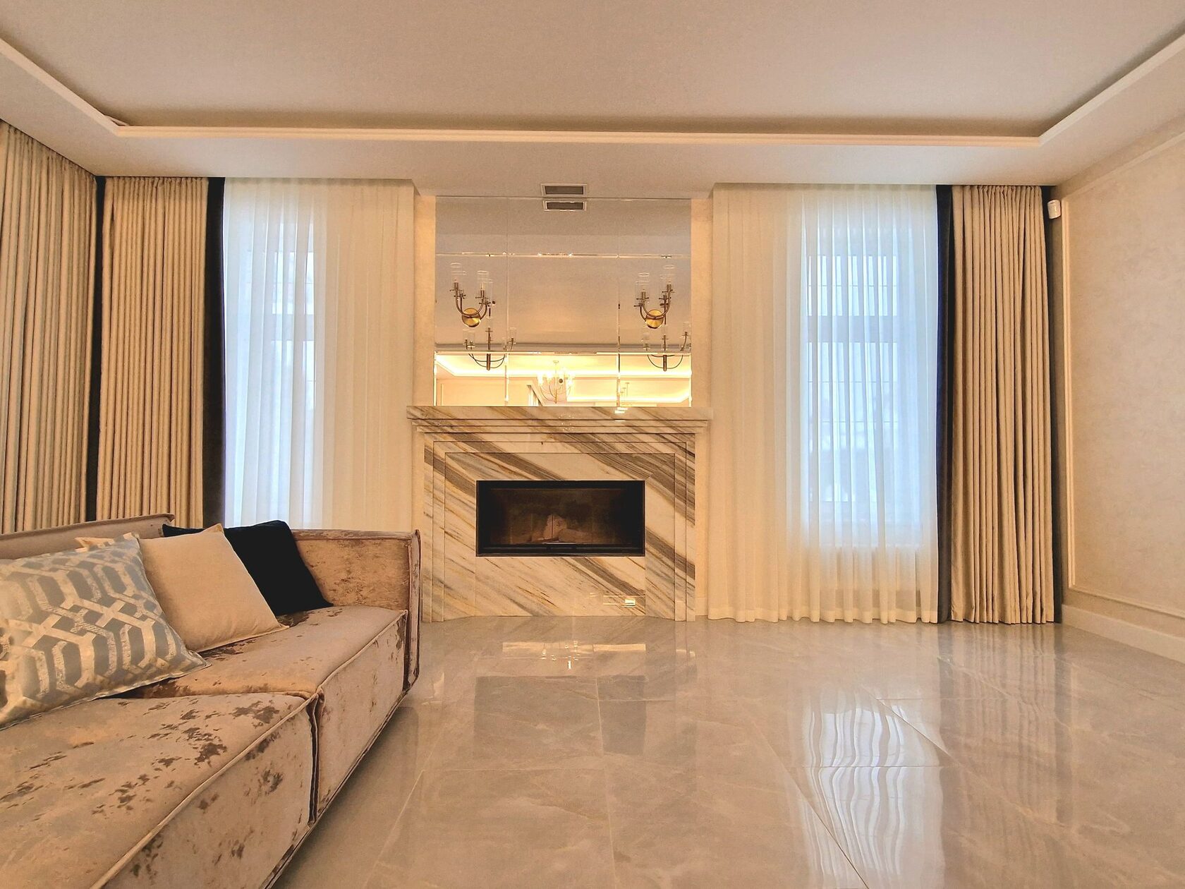 Шторы в гостиную