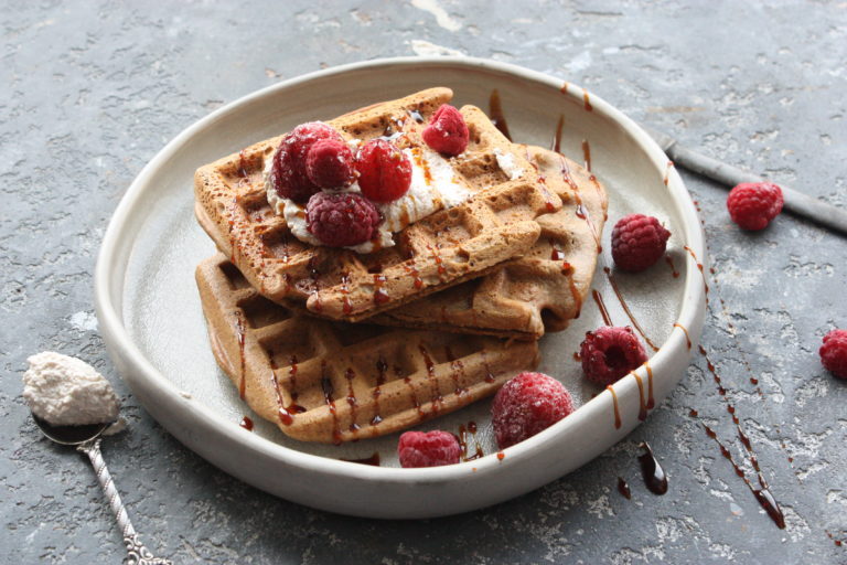 Aesthetic Brown Waffle