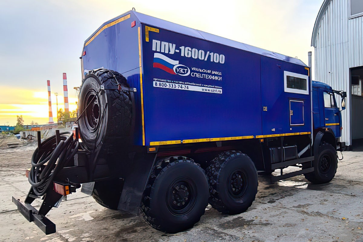 Передвижная парогенераторная установка, ППУ