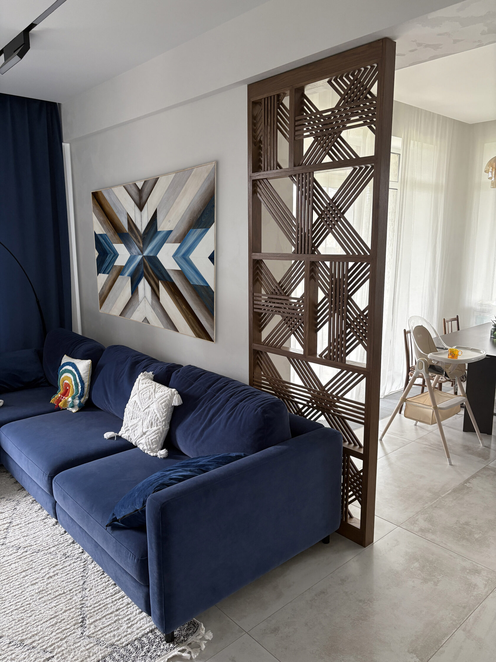 перегородка из реек