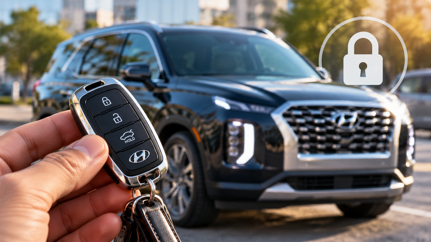 вскрытие автомобиля Hyundai Palisade