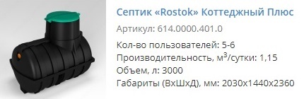 Септики для автополива