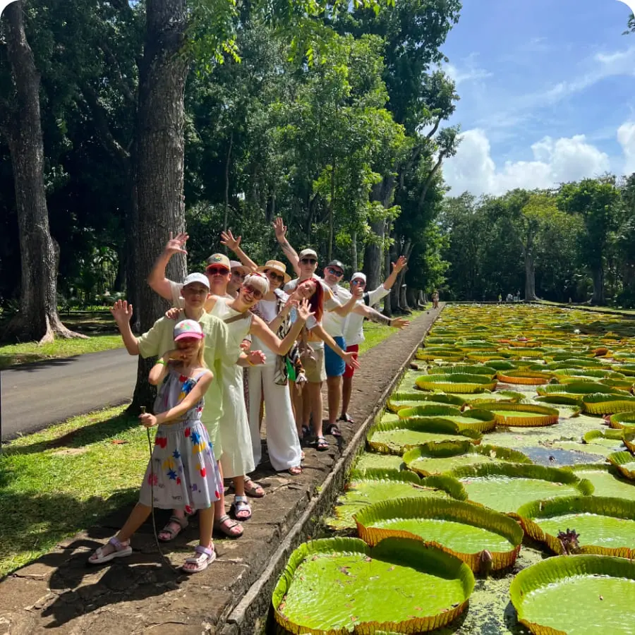 Тур на Маврикий - Ботанический сад диковинных растений