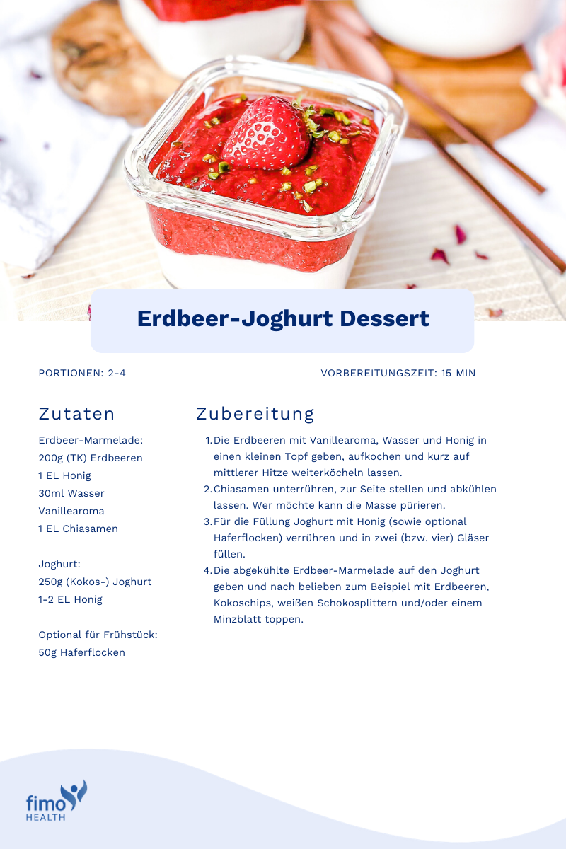 Erdbeer-Joghurt Dessert