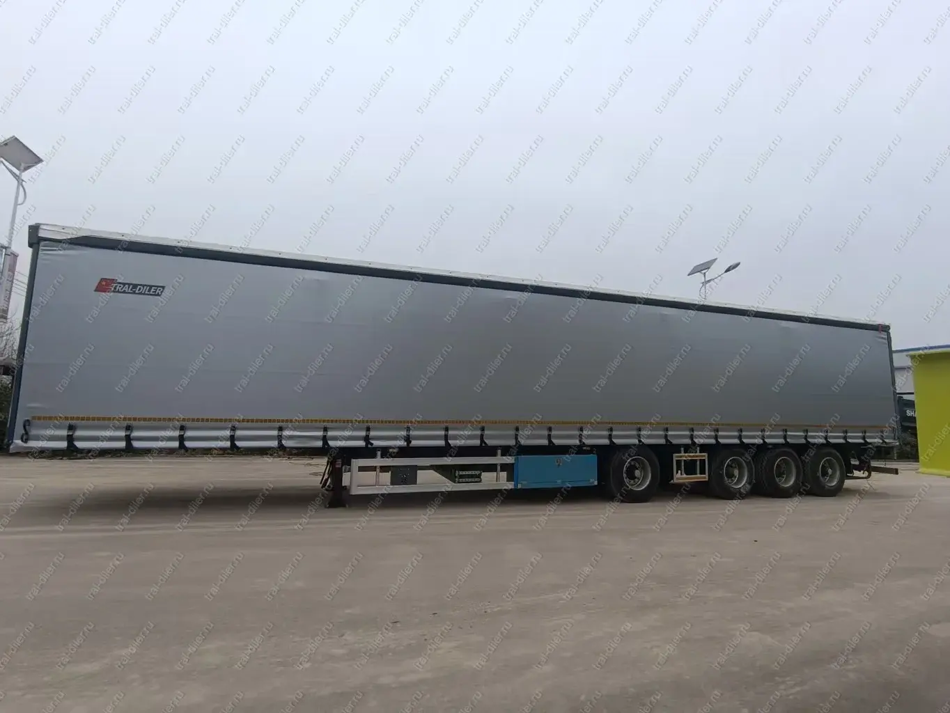 Шторный полуприцеп LUXUDA LZC9406XXYCL