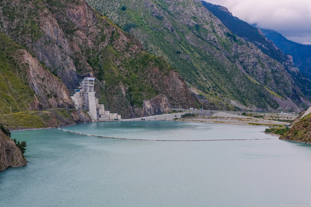 Зарамагское водохранилище северная осетия фото