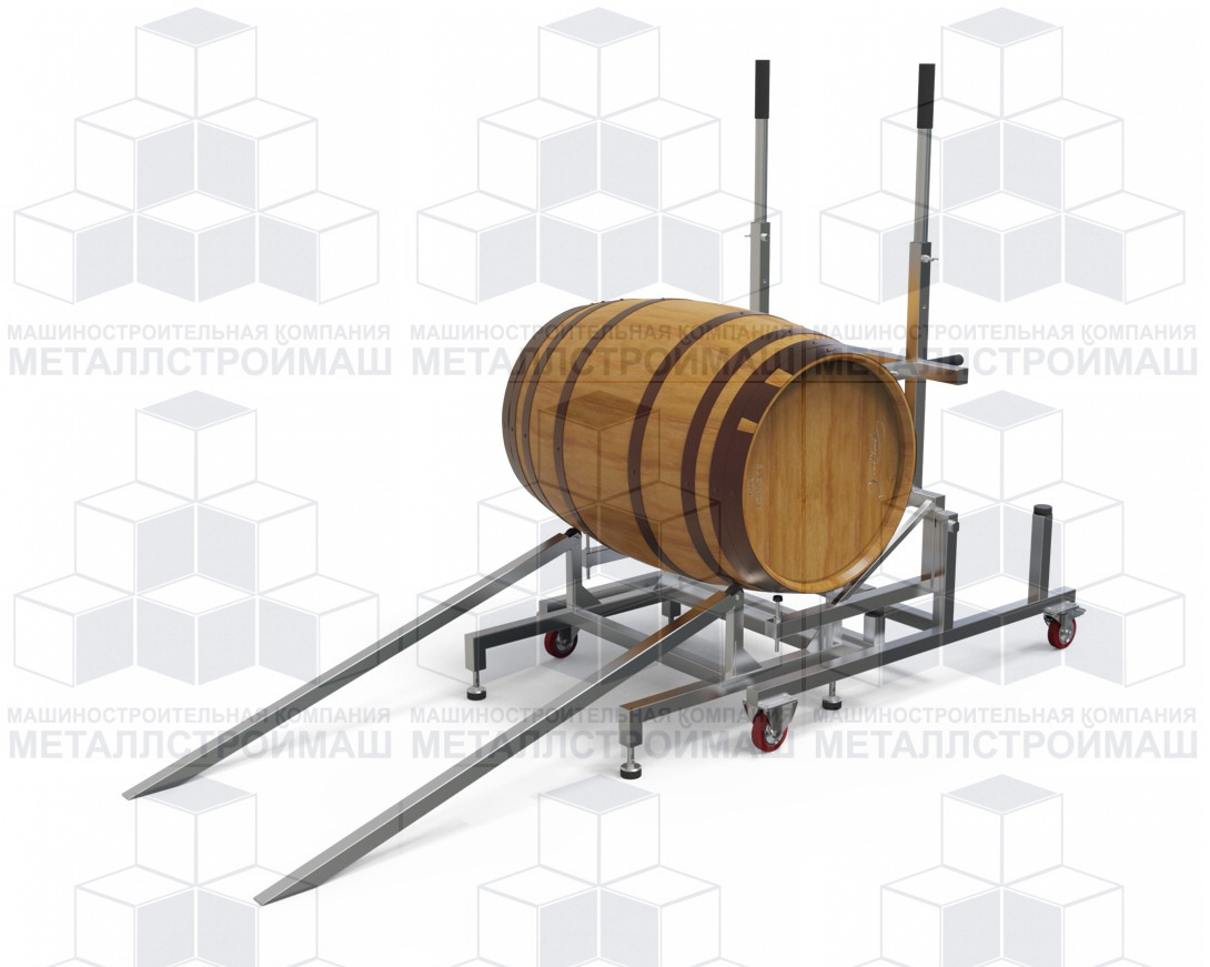 Устройство для мойки деревянных бочек - оборудование для винодельческой  промышленности от производителя - МСК Металлстроймаш