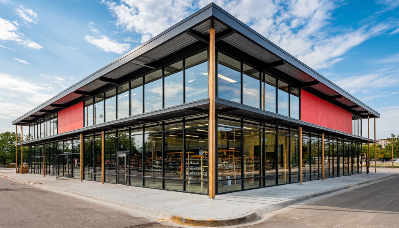 Строительство Магазина