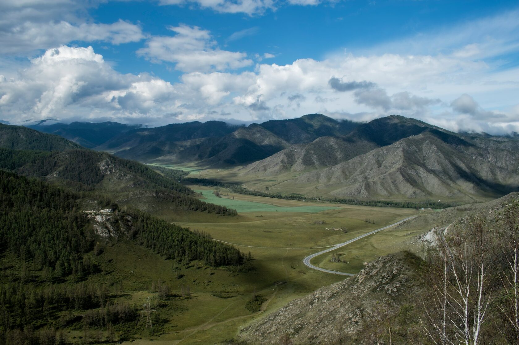 Горный Алтай — панорама