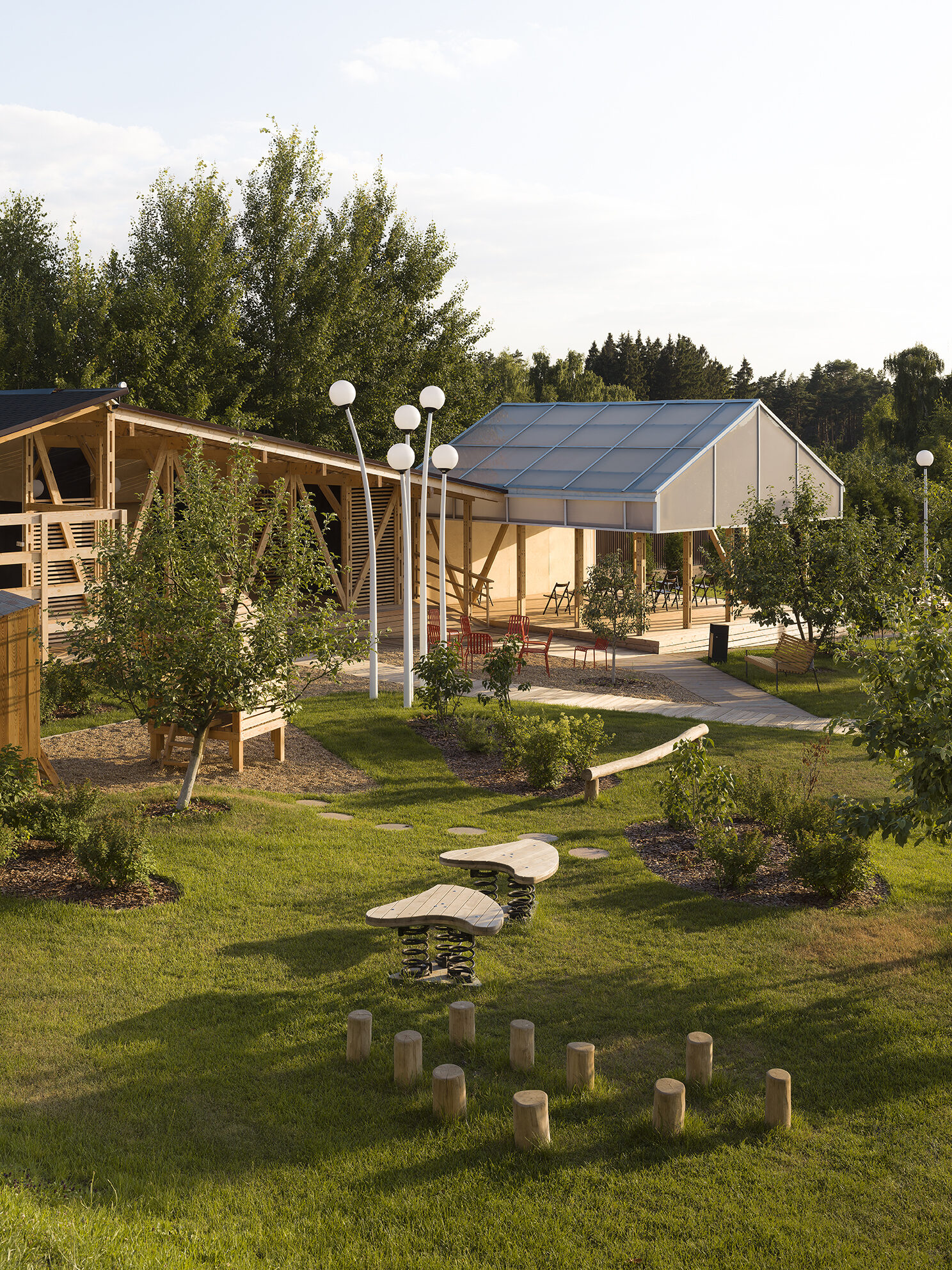 Зеленый сад