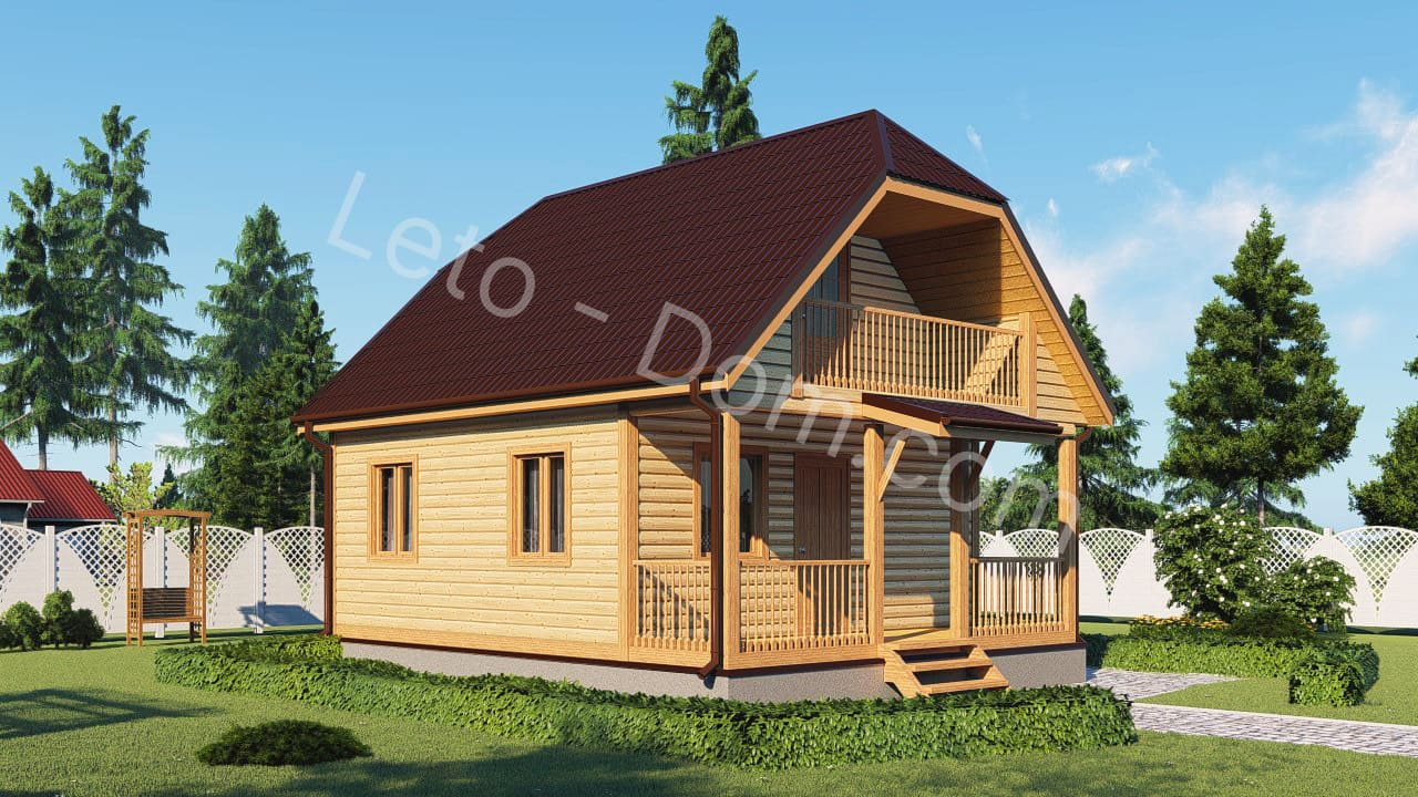 дом из бруса