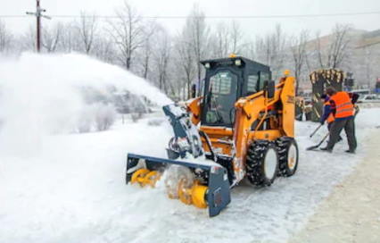 Стоимость работ бригады снегоуборщиков