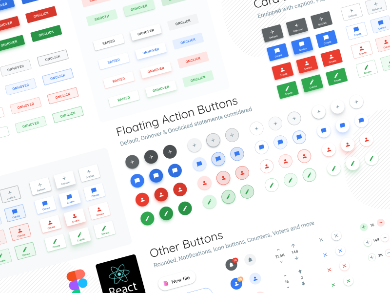 Advanced Material UI components for React