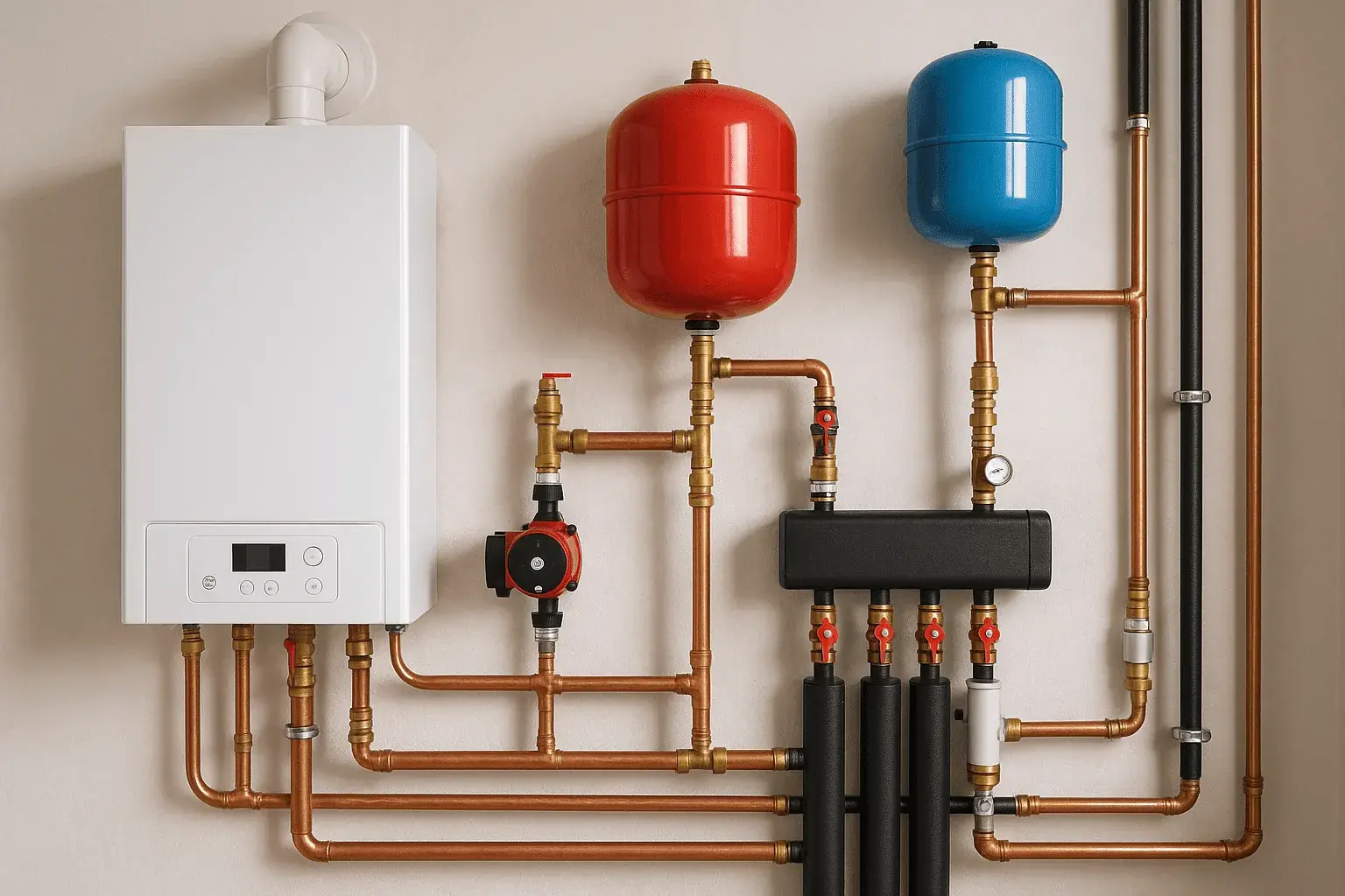 Закрытая система отопления в частном доме