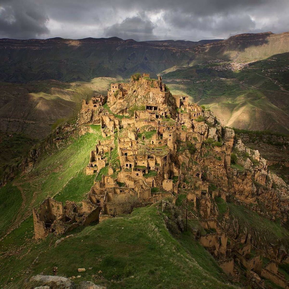 Дагестан аулы в горах