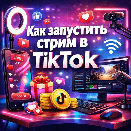 Как запустить стрим в TikTok: разбираем просто и понятно