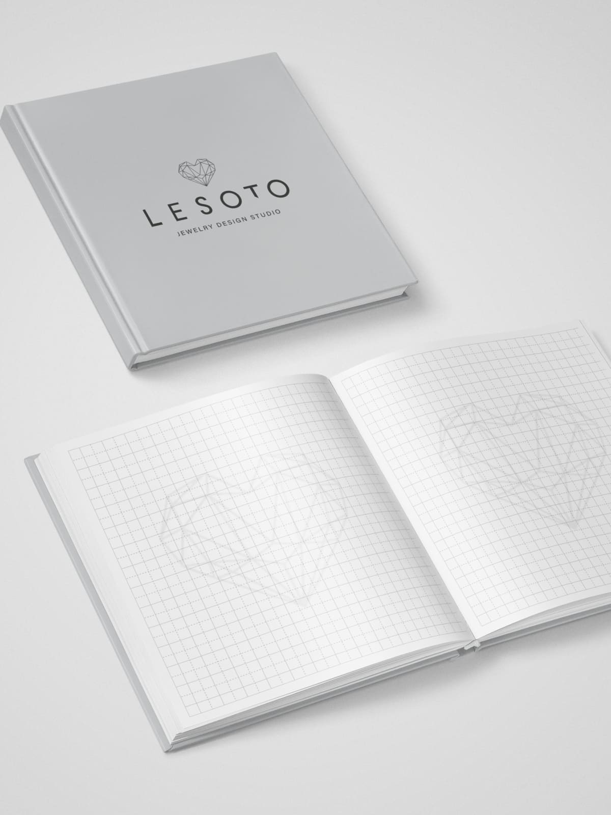 Брендинг для ювелирной студии Lesoto: логотип, гайдбук, фирменный стиль, упаковка