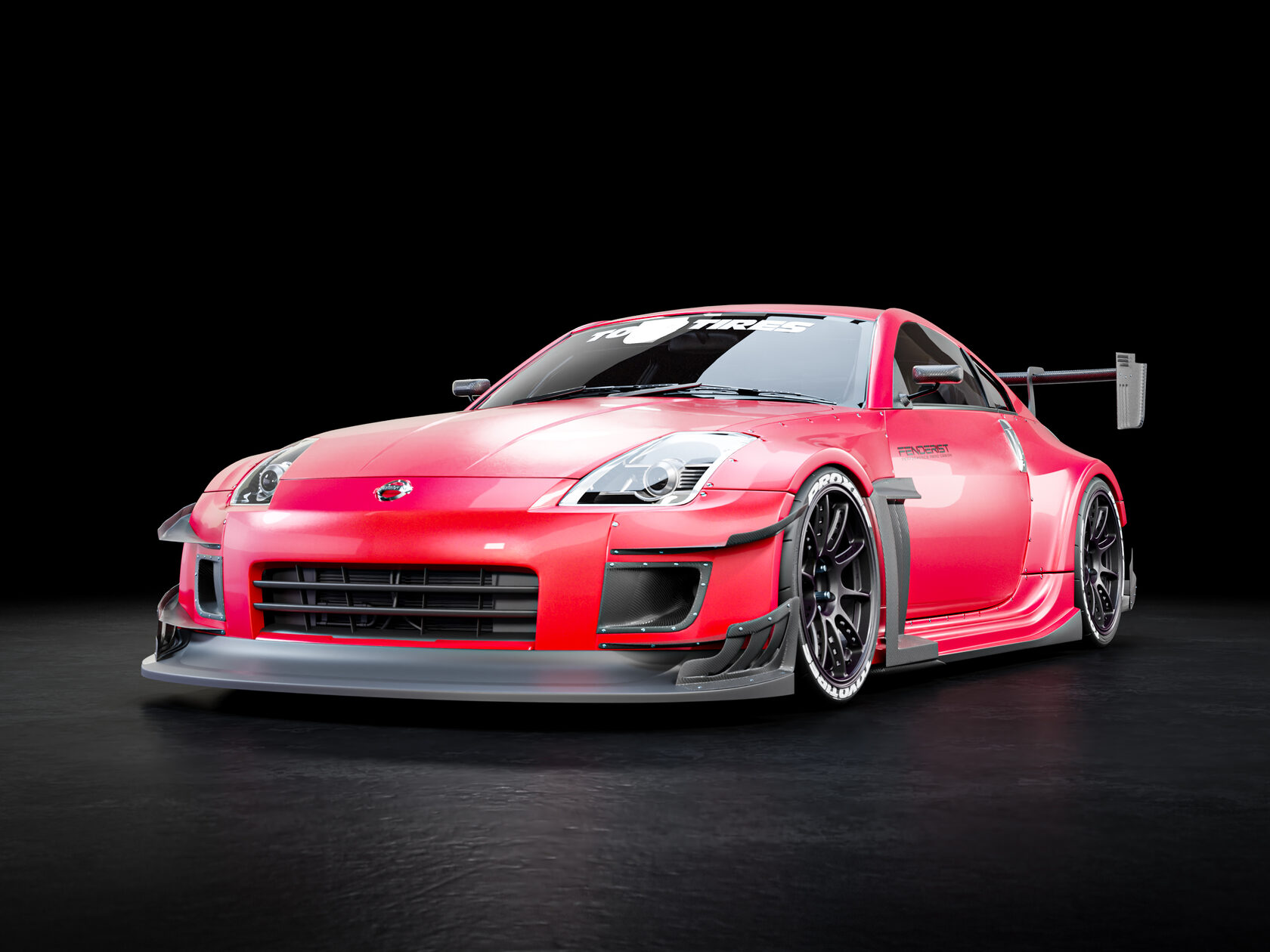 350z Porsche Body Kit