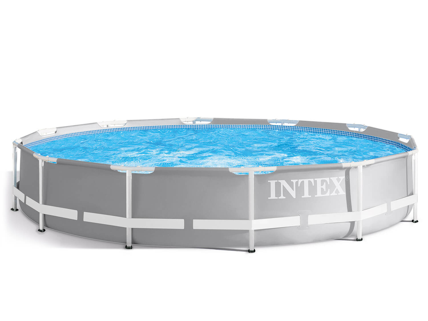 Каркасный бассейн круглый фото